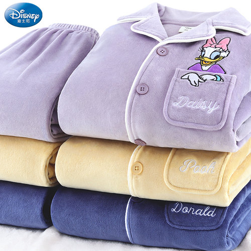 儿童珊瑚绒睡衣迪士尼