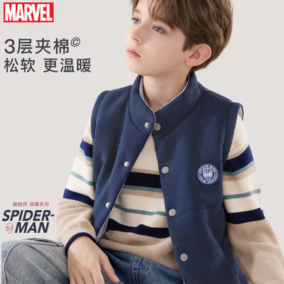 纯棉外穿男孩韩版儿童马甲