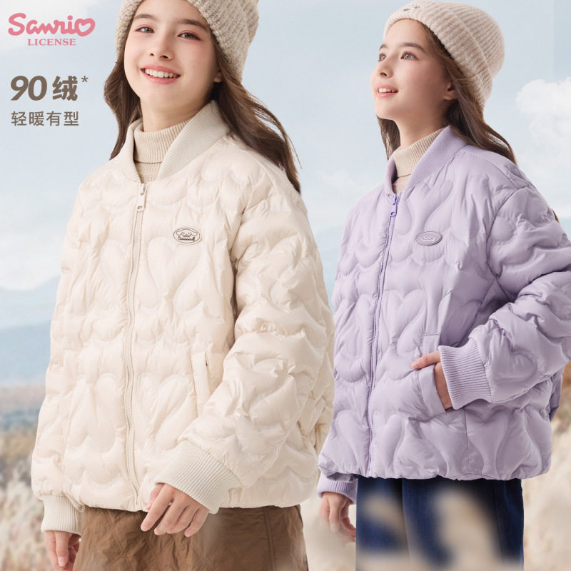 女童羽绒服冬季新款儿童轻薄内胆