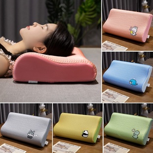 布公主波浪形枕头的枕套