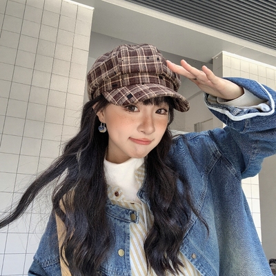 【复古】适合方圆脸贝雷帽
