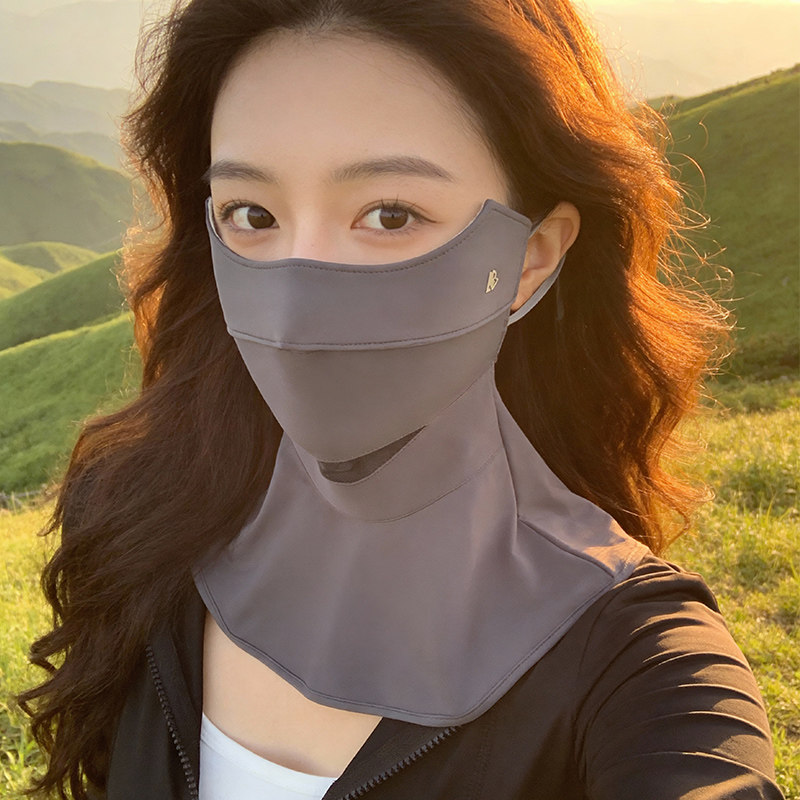 高颜值冰丝防晒面罩女2026新款夏季防紫外线护颈一体透气遮阳口罩,服饰配件/皮带/帽子/围巾,防晒面纱/面罩,淘宝优惠券,粉丝福利购,淘宝优惠卷