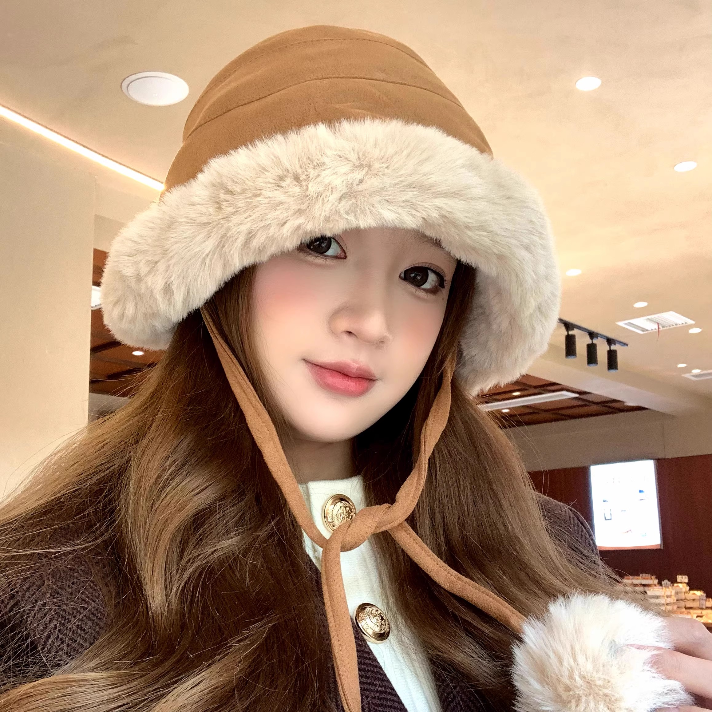 【美拉德】毛茸茸渔夫帽