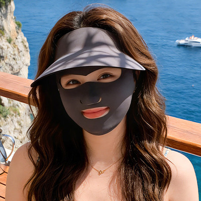 夏季女空顶大檐防紫外线遮阳帽