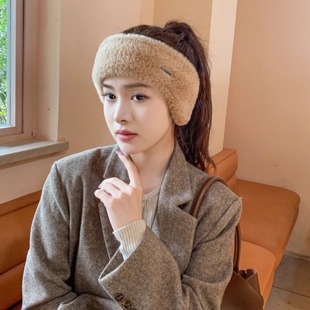 冬季保暖耳罩女护额跑步专用发带滑雪头巾防寒保暖骑行车运动防冻