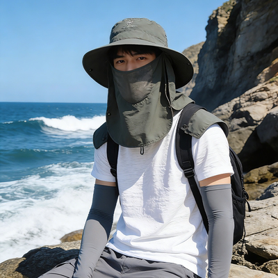 2026新款防晒渔夫帽男款夏季