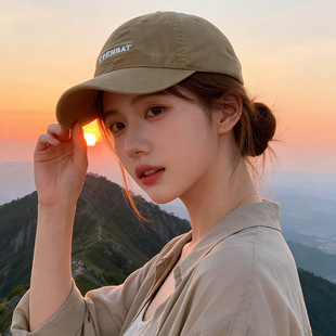 美拉德鸭舌帽2026年新款正流行大头围显脸小适合方圆脸遮阳棒球帽