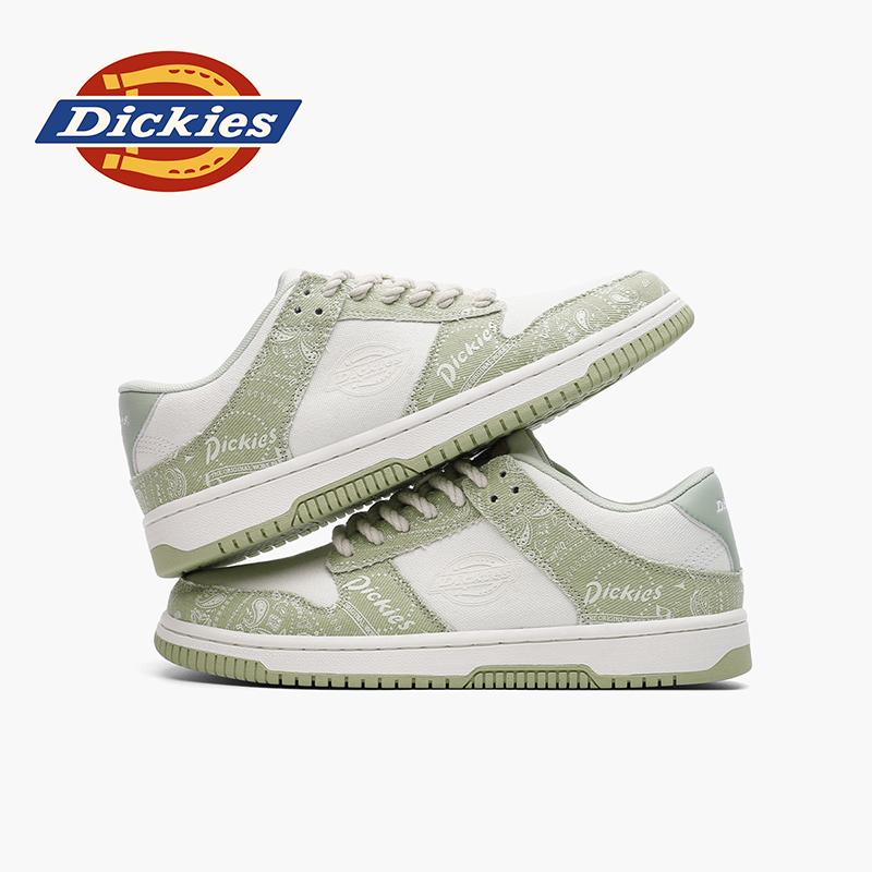 Dickies腰果花滑板鞋秋季面包鞋