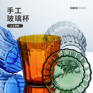 本来设计手工玻璃杯生日礼物送女生女友实用高颜值水杯情人节礼物