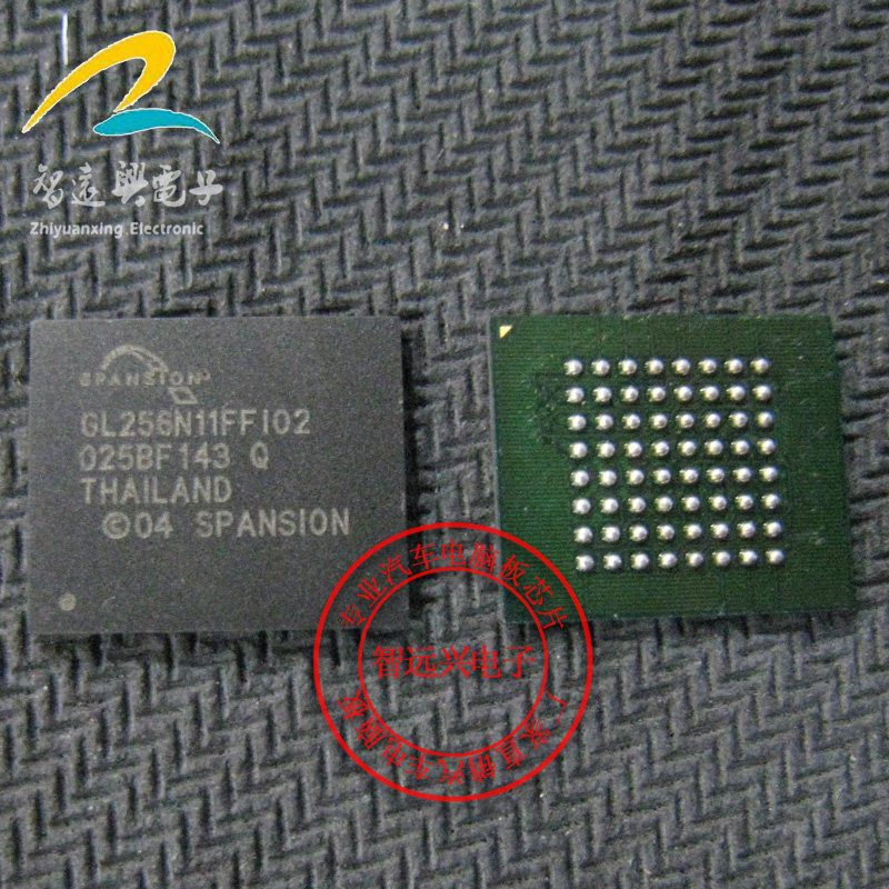 GL256N11FFA02 S29GL256N11FFA02  汽车芯片电脑存储芯片IC
