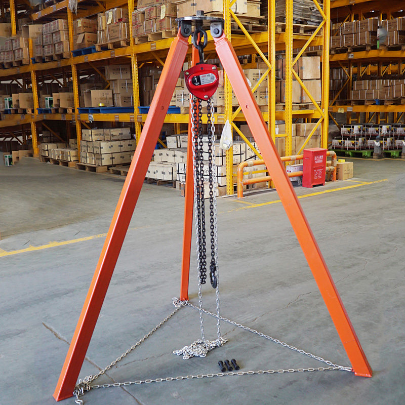 吊葫芦支架可伸缩式三脚架电动葫芦起重三角支架手拉葫芦支架