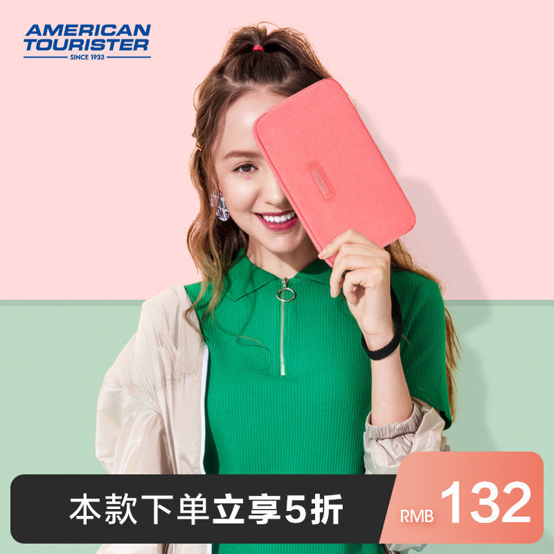 America trip Mobile phone bag fashion Handbags Pink zipper wallet mobile phone Small bag Simplicity light Soft roll TH1in the Leather/Lady bags/Men's bag, Ms. bags  category - from Buy2taobao.com to provide professional Taobao agent buy service