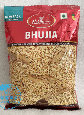 INDIAN 印度 HALDIRAM SNACKS 小吃开袋即食零食 BHUJIA 小薯条