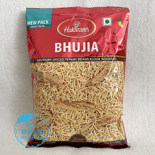 INDIAN 印度 HALDIRAM SNACKS 小吃开袋即食零食 BHUJIA 小薯条