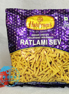 INDIAN FOOD印度食品 SNACKS Haldiram's RATLAMI SEV 零食