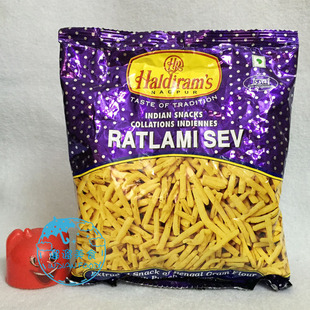 INDIAN FOOD印度食品 SNACKS Haldiram's RATLAMI SEV 零食