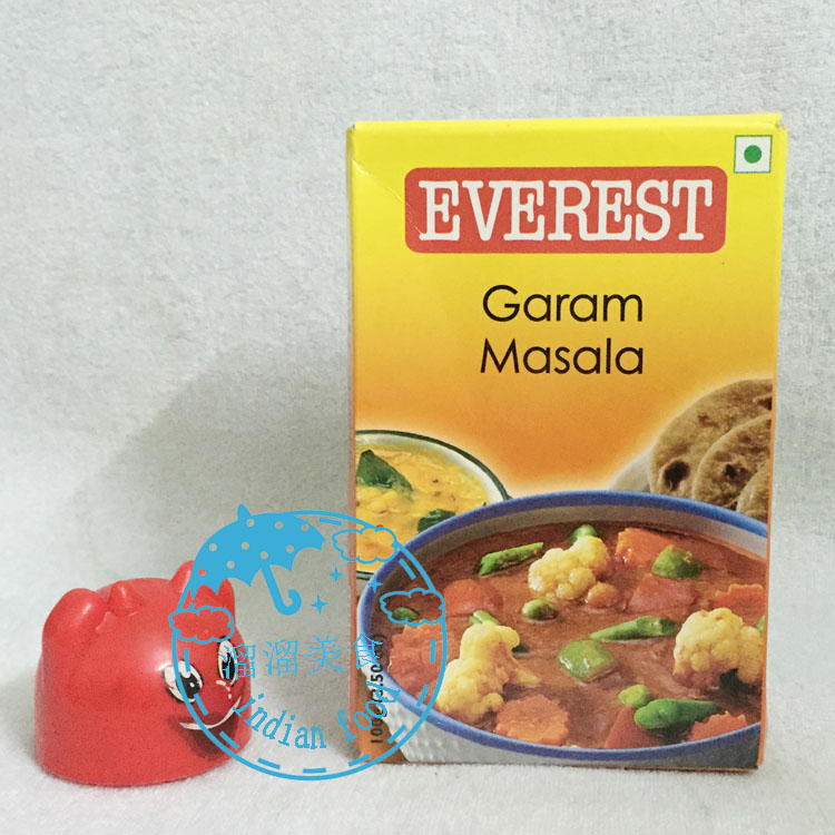 INDIAN FOOD 印度 EVEREST GARAM MASALA 五香玛萨拉咖喱粉100克