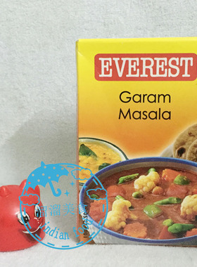 INDIAN FOOD 印度 EVEREST GARAM MASALA 五香玛萨拉咖喱粉100克
