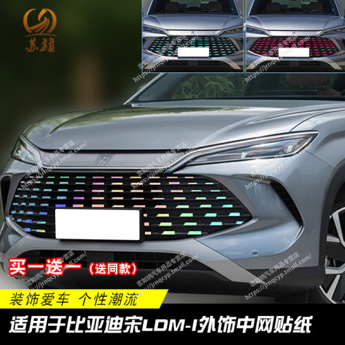 比亚迪宋LDM-I中网贴纸一套