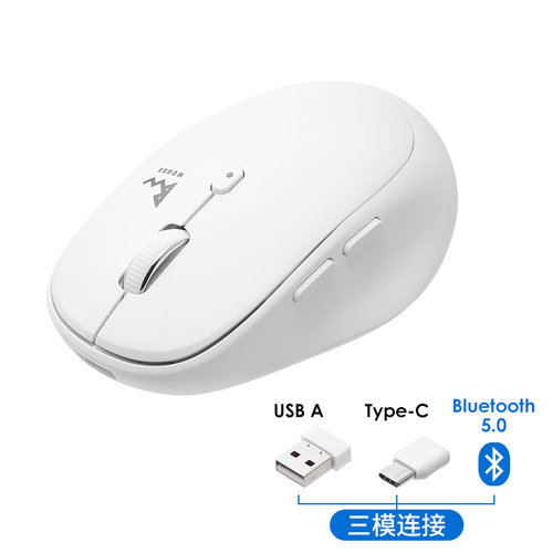 山业SANWA蓝牙TYPEC/USB三模鼠标
