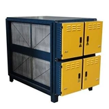 Пользовательский низко -высокий нефтяной очиститель ресторан кухня кухонная комната для питания для барбекю Коммерческое статическое электрическое масла очиститель визуально осмотр