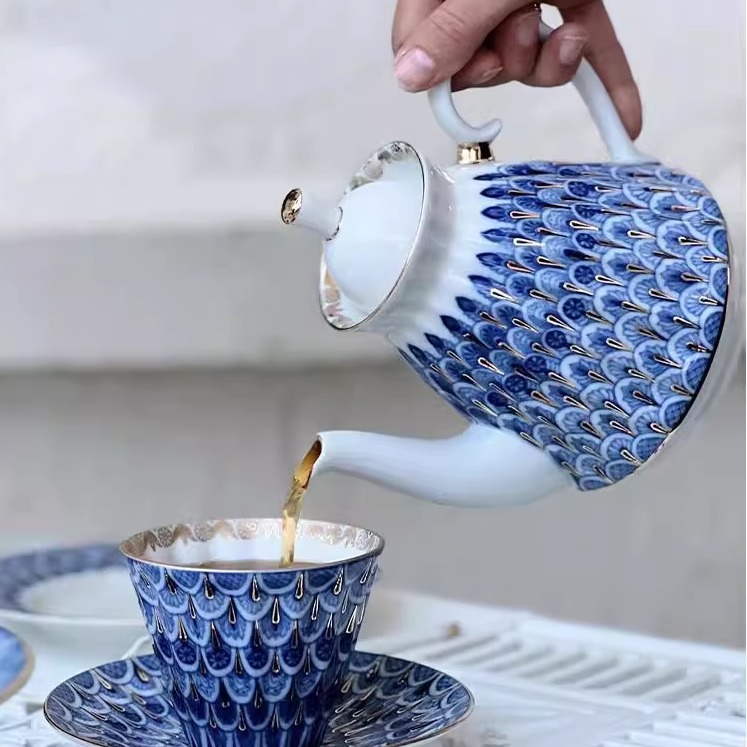 俄皇LOMONOSOV咖啡杯碟