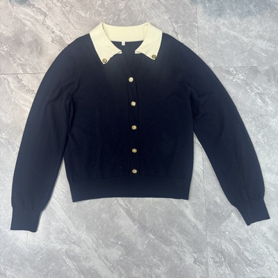 1.2IYF 春秋韩版成熟文艺通勤气质日常百搭毛织上衣