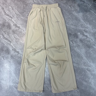 女装 12.19三fu 裤 春秋可调节抽绳打褶宽松阔腿工装 休闲裤