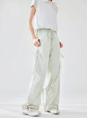 6.13 IYF 薄款长裤夏季新款韩版简约时尚休闲运动风百搭哈伦裤