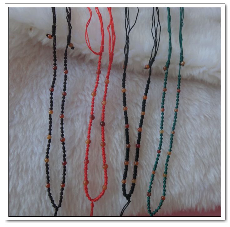 冰雪玉器轩手工编织玉佩绳子高档翡翠玉器挂绳玉石吊坠挂绳男女款