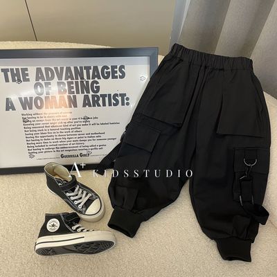 男童冬季羊驼绒裤子2025