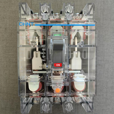 正泰DZ15塑壳断路器 配电箱3P100A空开 DZ15-100/3902 100A透明