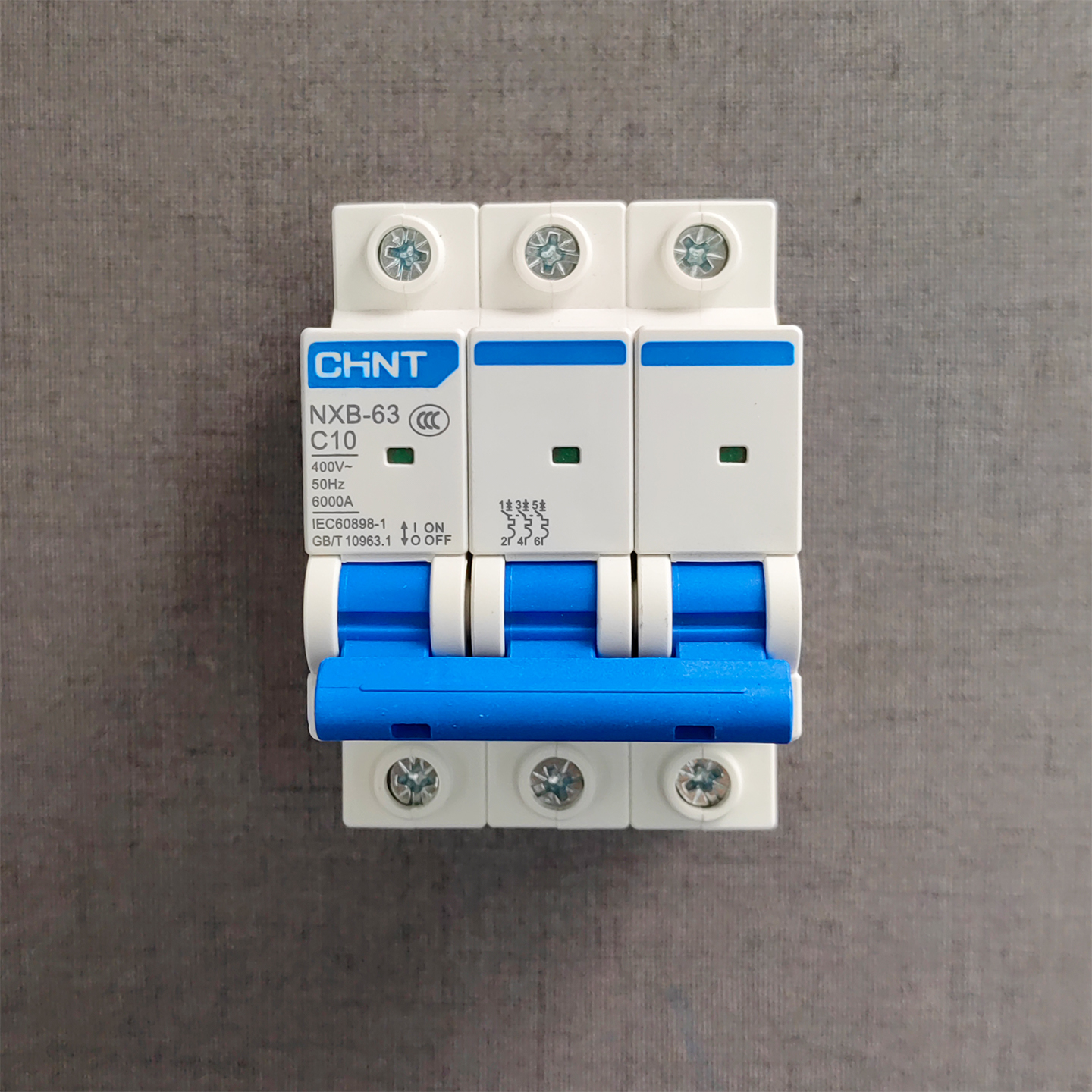 正泰NXB小型断路器 配电箱微断空开3P10A NXB-63 3P C10空气开关