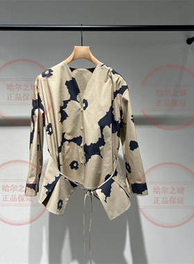 速发 LESS女装2026春商场同款休闲衬衫2Q2213250长袖衬衣 1795