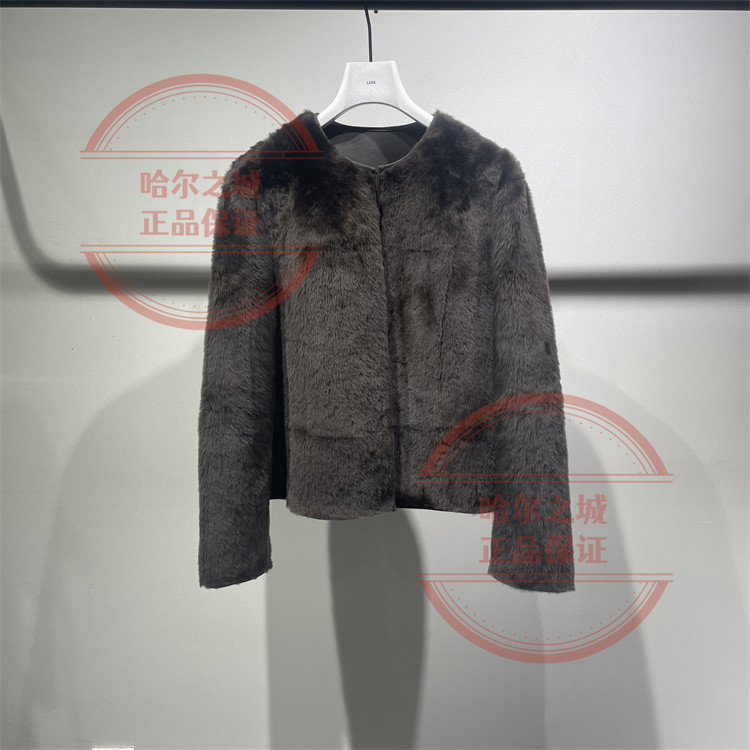商场同款LESS 2025年冬新款国内代购 2P0A17870时尚皮草上衣12995