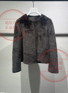商场同款LESS 2025年冬新款国内代购 2P0A17870时尚皮草上衣12995