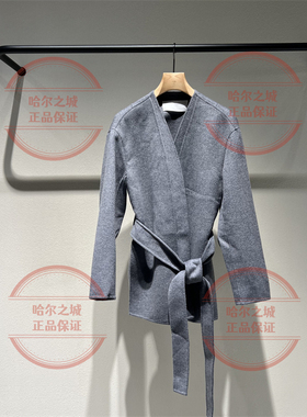 LESS 商场同款专柜正品2025秋季新款 2P9818840腰带毛呢外套3995