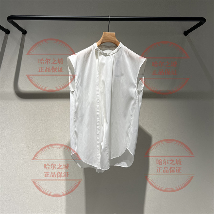 现货 LESS女装2025秋季 时尚百搭 2P7217360 无袖上衣衬衫1595