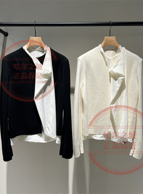 现货LESS女装国内商场代购2025秋季百搭短款针织衫2P9317840-2995