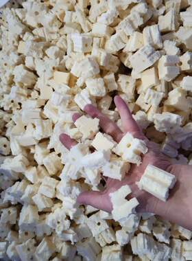 荷兰radiumfoam 越南lien'a乳胶床垫余料边角碎乳胶条 填充料枕头