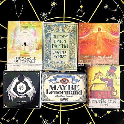 跨境热销新款英文版塔罗牌Tarot card桌游Oracle Cards游戏纸牌
