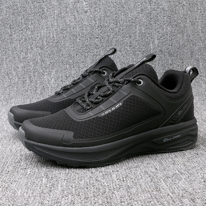 外贸男士运动鞋跑步鞋 橡胶耐磨减震高弹款网纱透气款 四季款