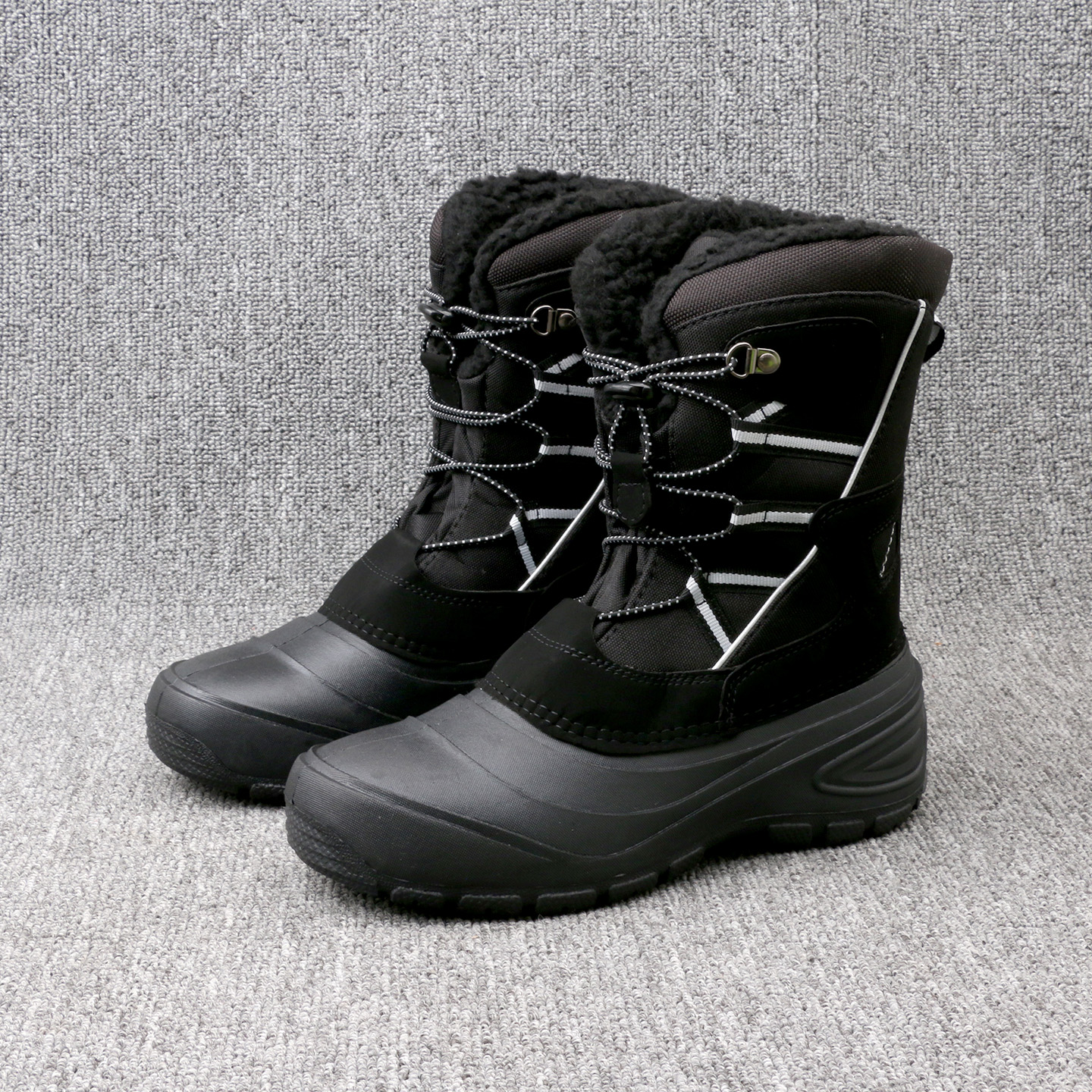 丹麦高端冬季户外雪地靴男加绒