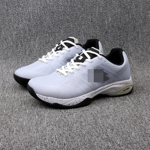 出口外贸男士网球鞋透气防滑厚底轻便运动训练鞋白色实战款支撑款