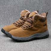 加绒保暖 出口单男鞋 橡胶耐磨冬季 抗寒徒步鞋 款 外贸户外雪地靴