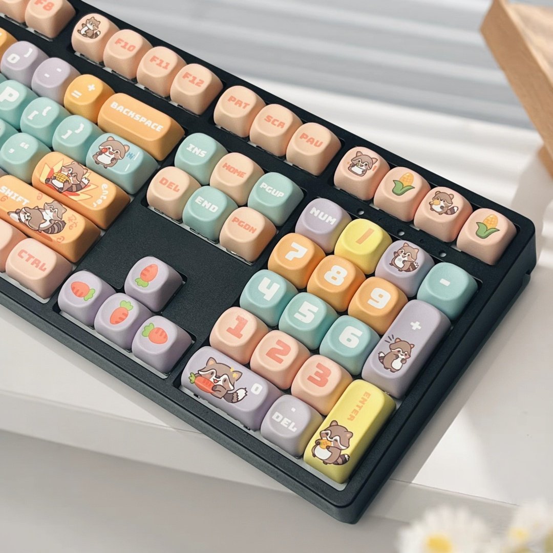 108键无线机械键盘女神专用键盘