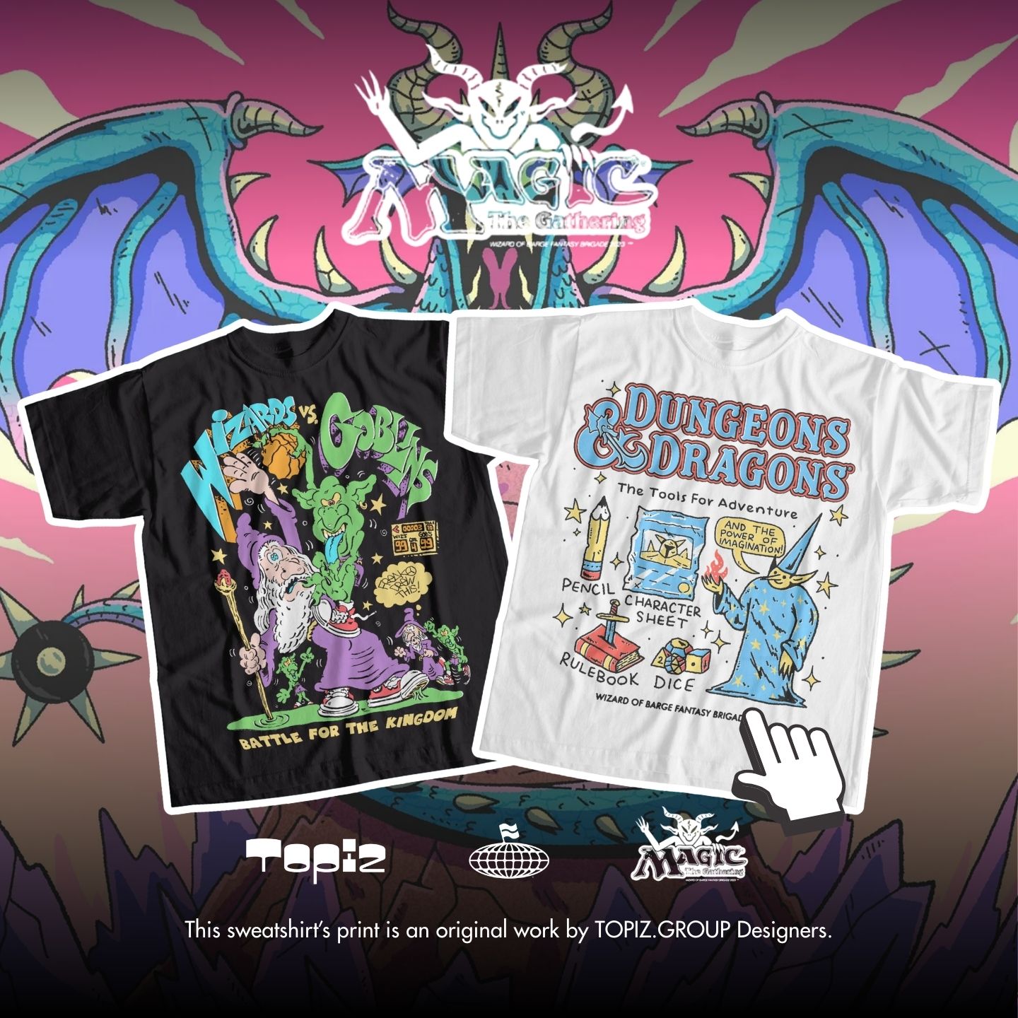 复古风短袖T恤男女宽松纯棉落肩