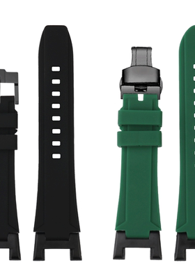 适配登山PRW-7000优质硅胶手表带