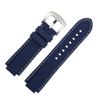 适配TIMEX/天美时手表带男潮汐指南针 T2N721 T2N720系列硅胶表带