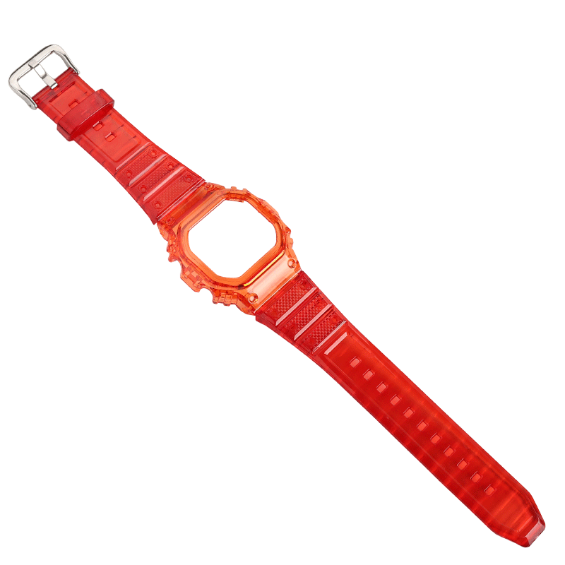 卡特文适配G-SHOCK卡西欧GMW-B5000小银块改装果冻套装表带表壳男